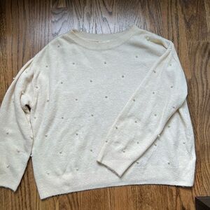 3D Pearl Sweater